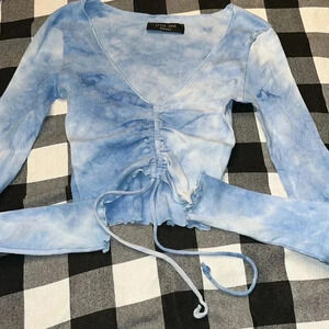 Style Vine boutique tye dye crop top size small